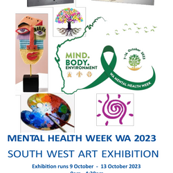 Bunbury 2023 Mental Health Week Art Exhibition