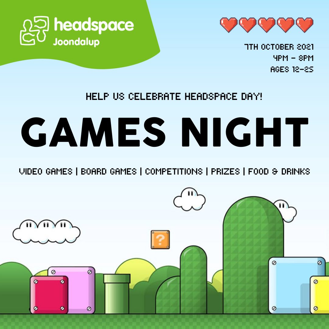 GAMES NIGHT at headspace Joondalup