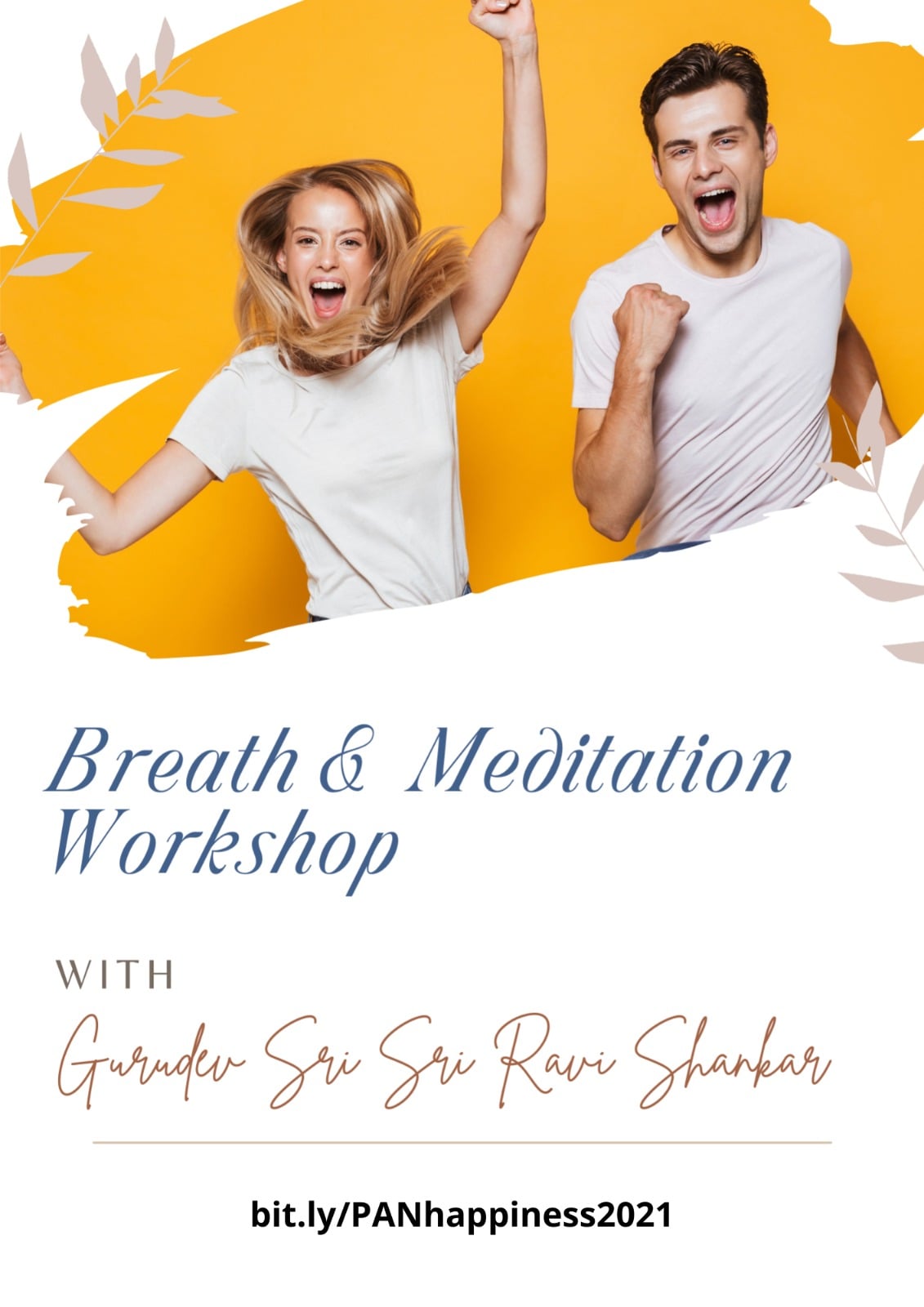 Happiness Program - Breath and Meditation Workshop