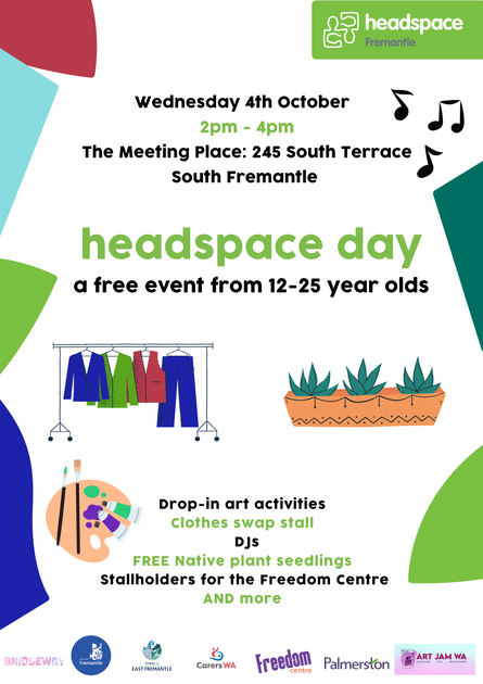 headspace day - youth mental health event in Fremantle | Mental Health ...