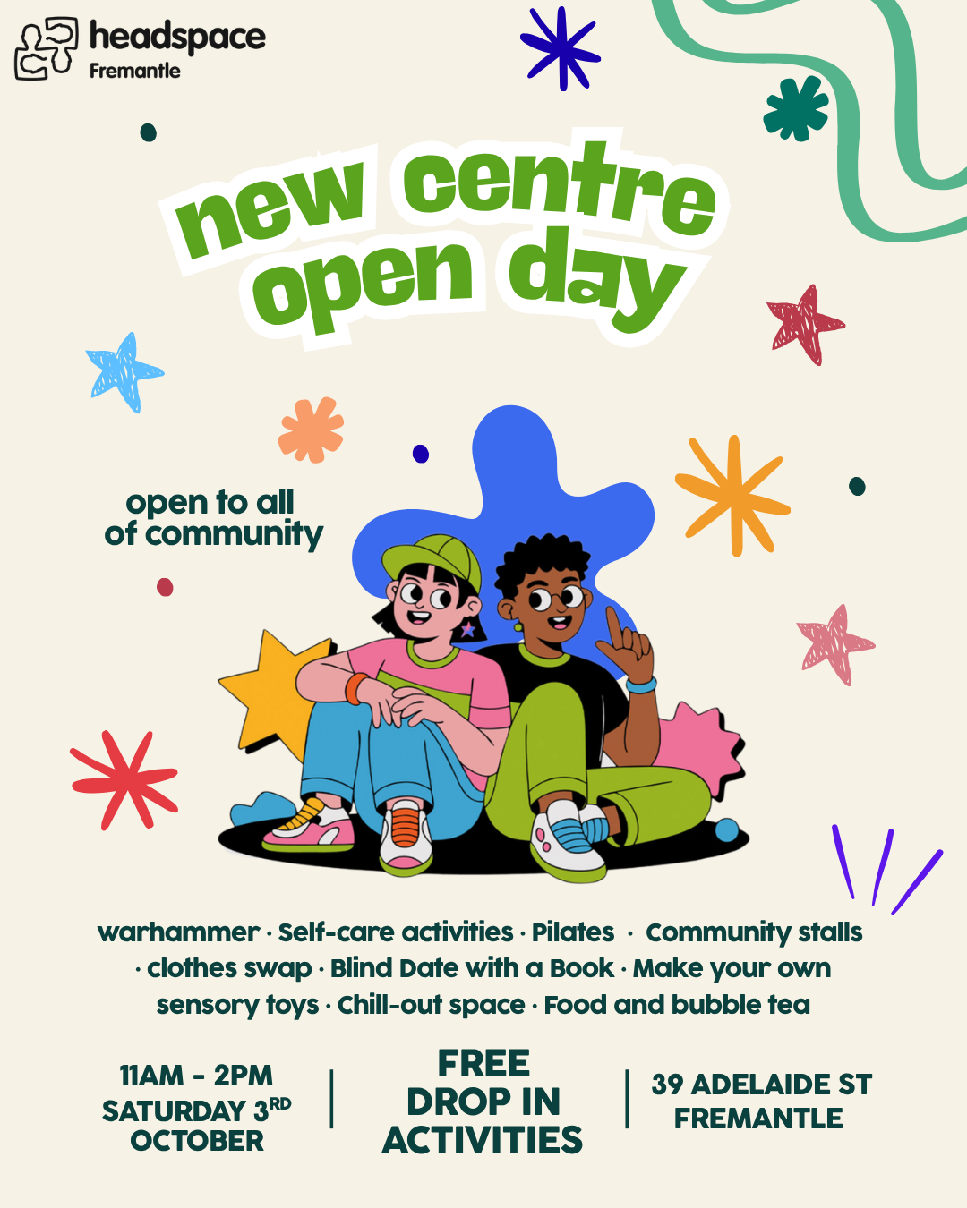 headspace Fremantle- new centre open day!