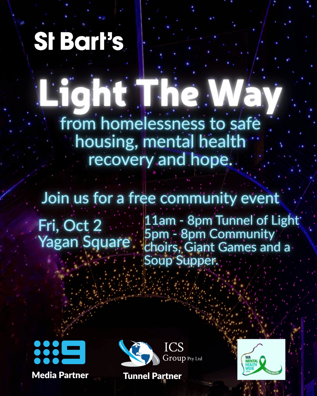 Light The Way - St Bart's