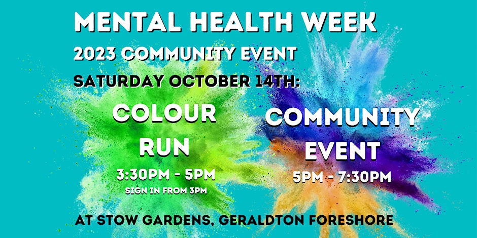 Mental Health Week Colour Run - Geraldton