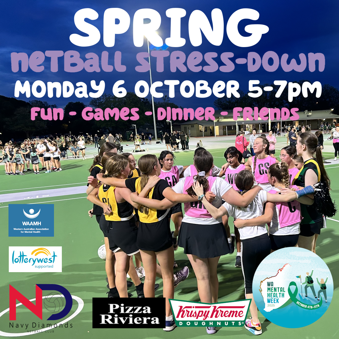 Stressdown with Netball - Mental Health Week 2025