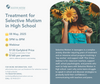 Treatment for Selective Mutism in High School - Live Webinar